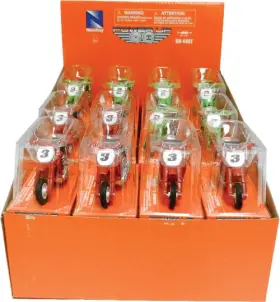 Nrt00417e Eazymove 00417e New Ray Toys Pullback Mini Dirtbike Asst 24 959-0074 373006