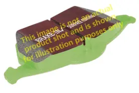 Dp22168 Ebc Greenstuff 12 Front Brake Pads For Audi Q5 2.0 Turbo - Fits 2012-2015