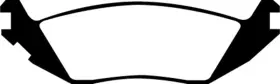 Ud898 Ebc For 03 Dodge B150 B1500 Cargo 1500 Van 1/2 Ton Ultimax2 Rear Brake Pads