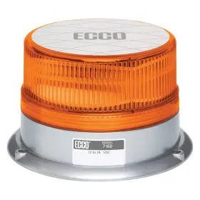 7160a Ecco Safety Group - 4 Inch 7160 Reflex Series 3-bolt Mount Amber Led Beacon Light