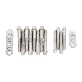 2171 Edelbrock 8574 For Plated Intk Bolt Kit