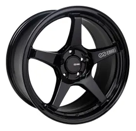 521-780-6540bk Enkei For Ts-5 17x8 Alloy Wheel 5x114.3 Bolt Pattern Gloss Black