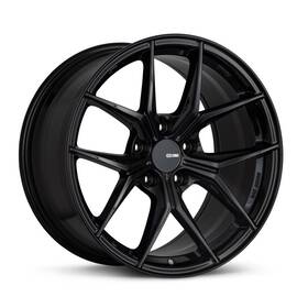 Enkei 529-895-6538bk Tsr-x 18x9.5 Inch Gloss Black Wheel With 38mm Offset For 5x114.3 Vehicles