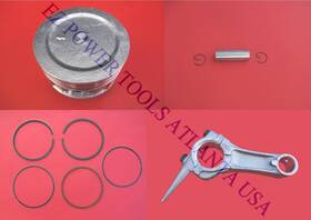 Ezp Ez-wp56475-pprrk Wen Power 56475 3750 4750 Watt 223cc Gas Generator Piston Pin Rings Rod Kit