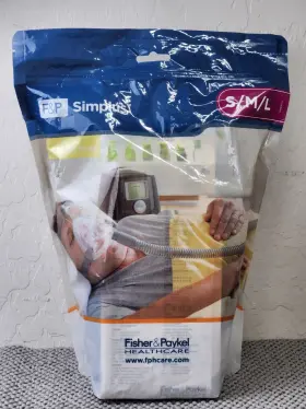 400483 F&p Simplus 420012455079 Full Face Mask-fit Pack Small Medium Large Factory Sealed