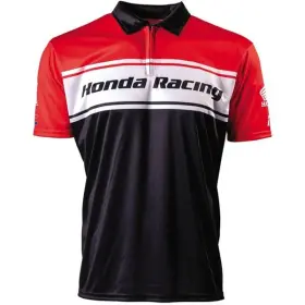 23-85306 Factory Effex Honda Pit Shirt Black/red/white Sz Xl