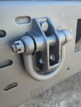 Fmp-fbca-4pc Federal Military Parts Front Bumper 4pc Clevis Assembly Mount Hardware Included Fits Humvee
