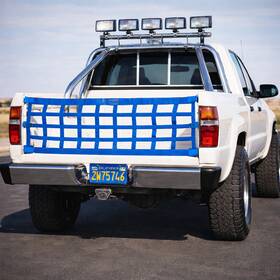 Filler 91014 Blue Tailgate Net For Full-size Pickup Truck Nos New Old Stock