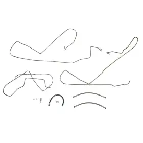 Zgl8401om Fine Lines 84-86 Svo Ford Mustang Fuel Without Subframe Connectors Steel