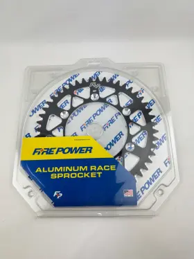 257-331648bk Fire Power Rear Sprocket Aluminum 48t 520 Blk Husq/ktm 3316-48 Fp