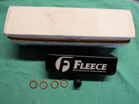 Fpe-ffd-ro-4g Fleece Performance Fuel Filter Delete Fits 2010-2018 Dodge/cummins