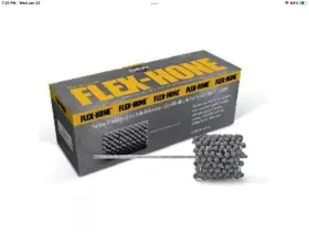 Gb312240sc Flex-hone 3-1/2 Inch Engine Cylinder Ball 240 Grit 83mm To 89mm Bore Gb31224