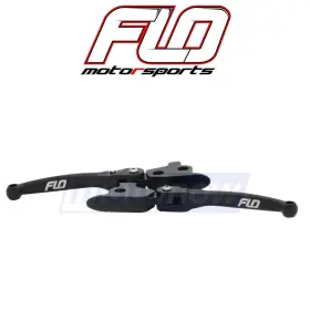 3179 Flo Motorsports Mn/3179 Mx Style Adjustable Levers For 2008-2013 Harley Davidson Flhx Street Ob