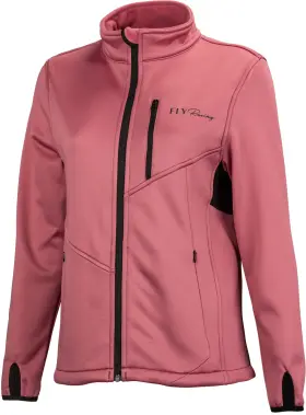 354-63423x Fly Racing Fits Womens Mid Layer Jacket Pink 3x