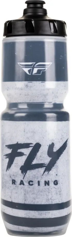 363-9947 Fly Racing Podium Insulated Water Bottle - 23oz. White/black