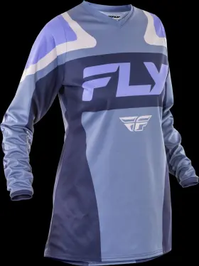 378-8212x Fly Racing Fits Womens F 16 Jersey Stone/lavender 2x