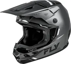 73-8720x Fly Racing Kinetic Verdict Helmet Grey/black/white Xl 73-8720x Fly Racing Kinetic Verdict Helmet Grey/black/white Xl