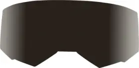 Fla-033 Fly Racing Single Lens With Post For Zone Pro/zone/focus Goggles - Dark Smoke