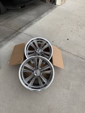 Foose F09917806145 17x8 Knuckle Matte Wheels Set Of 2