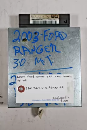 3l5a-12a650-nc Ford 2003 Ranger 3.0l Man Trans Engine Computer