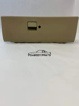 F0zb-6106015-542025-3 Ford 87-93 Mustang Glove Compartment Sand Beige Oem