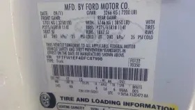 190-02087b Ford Truck Rear Bumper Styleside With Tow Pkg Painted Fits 09-14 F150 Pickup 233524