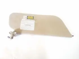 268-01389l Ford Truck Tan Left Driver Primary Sun Visor Cloth With Mirror Fits 2001 F250 F350