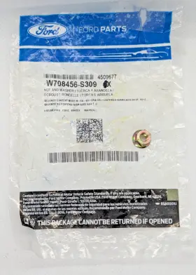 W708456-s309 Ford Genuine Nut And Spin Washer Assembly Hex