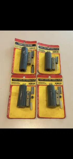 57701 Forney New 4 Sure Grip Female Plugs