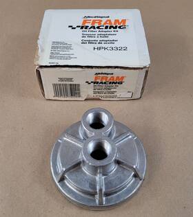 Fram Hpk3322 New Racing Remote External Oil Filter Adapter Mount