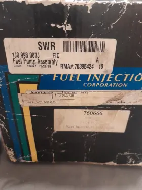 760666 Fuel Injection Corporation Pump Assembly