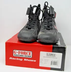 Gfr0236120bk G-force Racing Gear Gf236 Pro Series Shoe Black Size 12 W Box Used