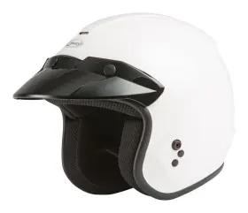 G1020010 G-max Of-2y Solid Youth Helmet - White Small
