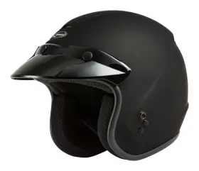 G1020072 G-max Of-2y Solid Youth Helmet - Matte Black Large