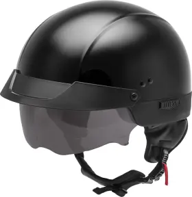 H1750027 G-max Hh-75 Solid Helmet - Black X-large
