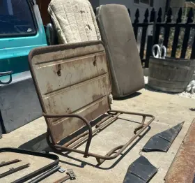111112 General Motors 1960 - 1966 Gmc Chevy Suburban Carryall 2nd Seat Accessory 1961 1962 1963 1964
