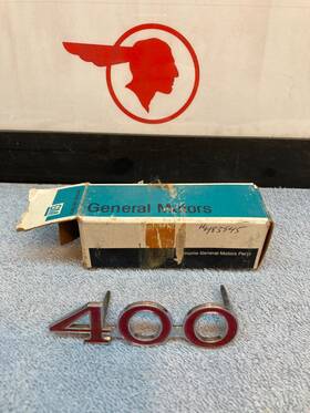 General Motors 483945 1971 71 Pontiac Firebird Nos 400 Grill Emblem Formula