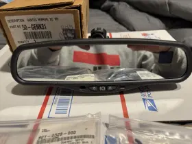 50-genk31 Gentex 50-genk30/31 New Autodim Mirror With Maplights/ Compass/temp Full Harness