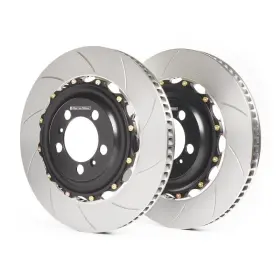 A1-171 Girodisc 2013 Compatible With/replacement For Audi S3 8v Zinc Plated Slotted