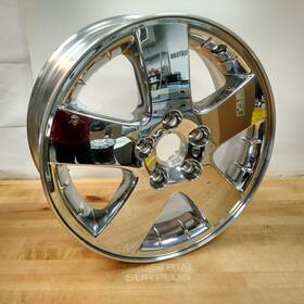 Gm 89060346 Aluminum Wheel 17 Inch X 6.5 5-115mm Bolt Pattern Chrome Finish