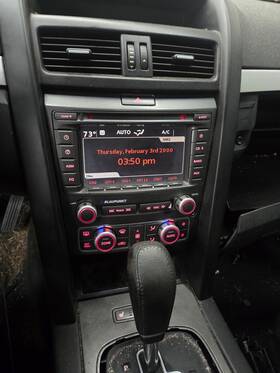 Gm 92219493 2009 Pontiac G8 Base Blaupunkt Radio Cd Player Stereo Dash Control Unit Oem