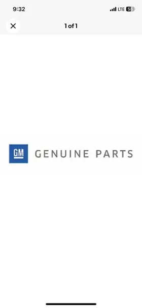 85103942 Gm Oem Shaft