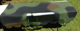 12340737-6 Gma Hmmwvm998 Humvee 2 Man Soft Top Rear Curtain Camo Green Nos Read 12340737-6 Gma Hmmwvm998 Humvee 2 Man Soft Top Rear Curtain Camo Green Nos Read