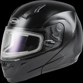 M4040025 Gmax Md-04s Snow Helmet Solid With Quick Release Buckle Electric Shield Md