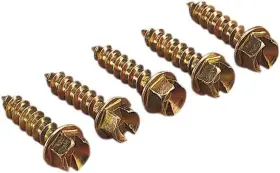 054802 Gold Screws The Original Ice 3/4 Inch 1000-pack
