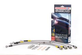 Goodridge 633694005565 08-14 Subaru Sti W/brembo Calipers Stainless Steel Brake Line Kit