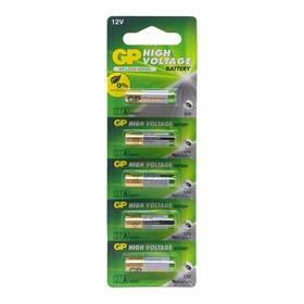 Gp 7s-9erp-jgi8 5 X 27a Mn27 12v Alkaline Battery Pack Silver