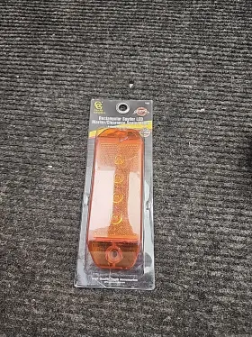 77660 Grand General Amber Rectangular Spyder Led Sealed Marker Light -