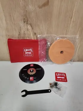 10660 Griots Garage 6in Vented Orbital Backing Plate G9