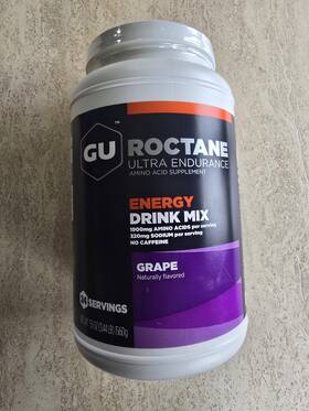 Gu Energy 123126 Roctane Drink Mix - Grape 24 Serving Canister